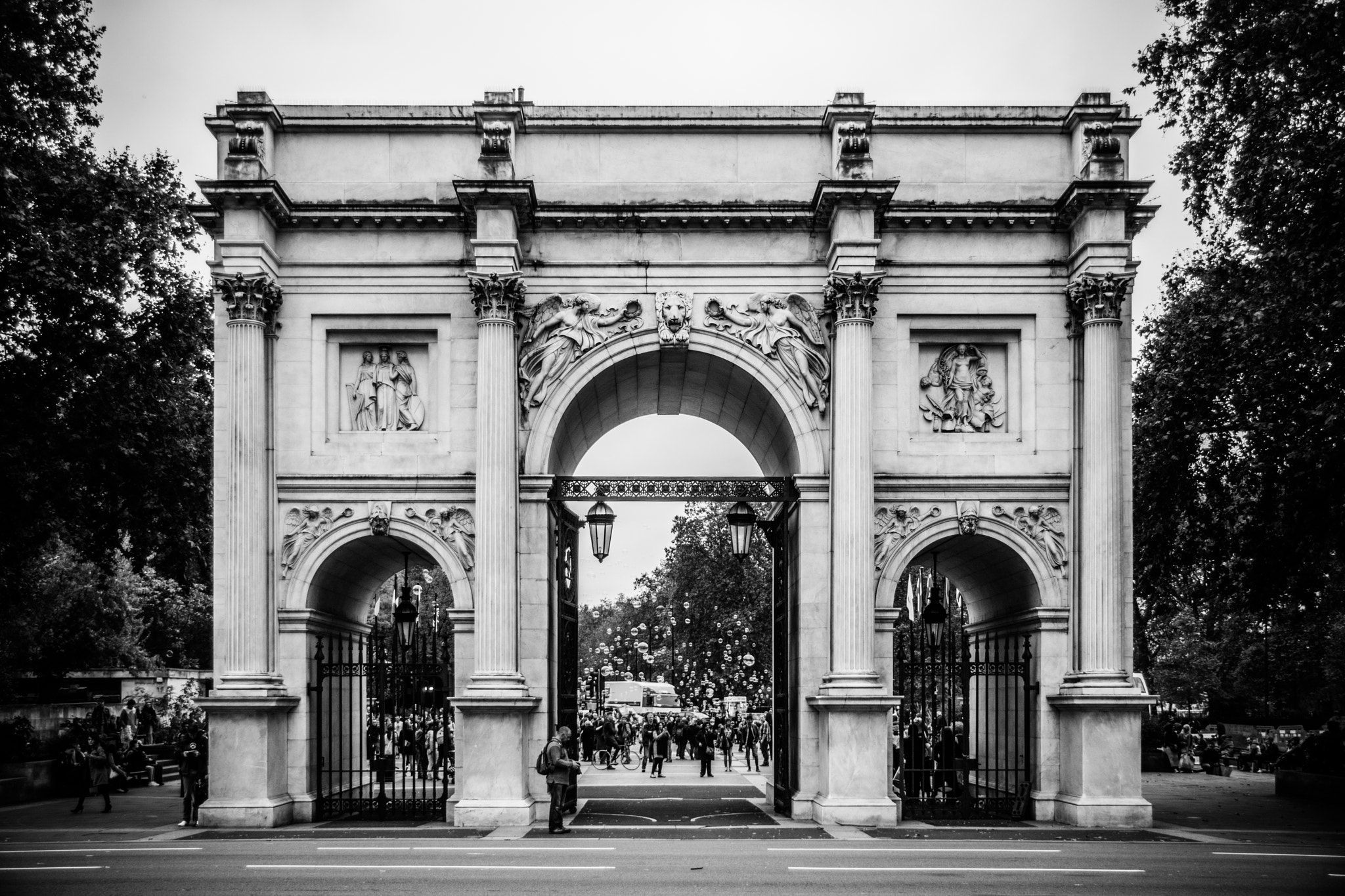 Sony SLT-A65 (SLT-A65V) sample photo. Marble arch photography