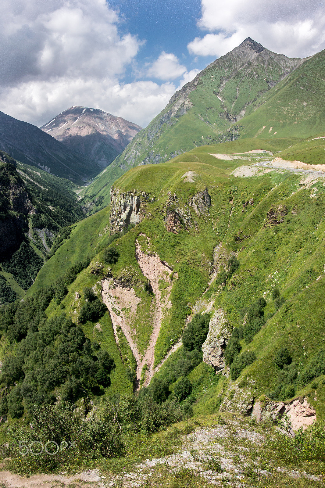 Nikon 1 AW1 sample photo. Caucasus mountains photography
