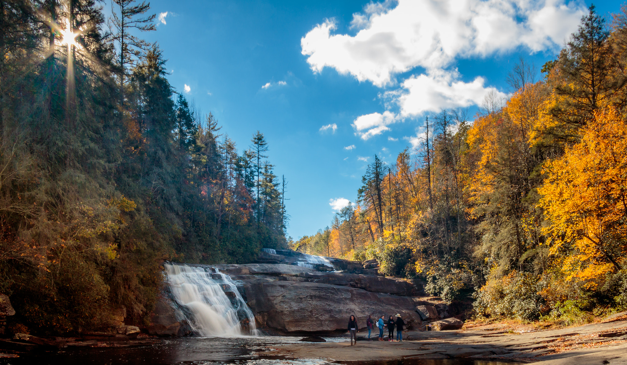 Canon EF-S 17-85mm F4-5.6 IS USM sample photo. Triple falls photography
