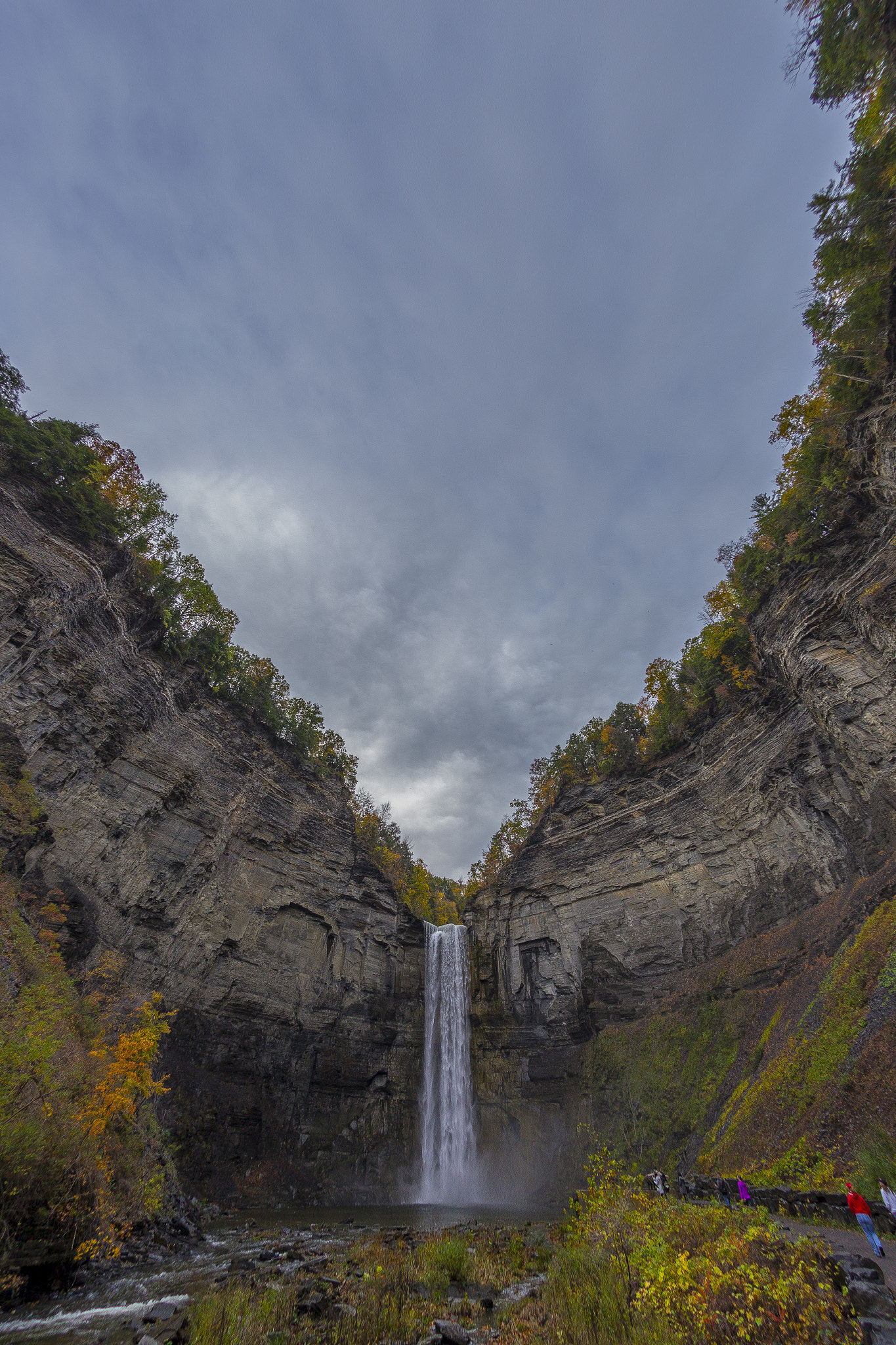 Sigma 15mm f/2.8 EX Fisheye sample photo. Taughannock falls state park 2 photography