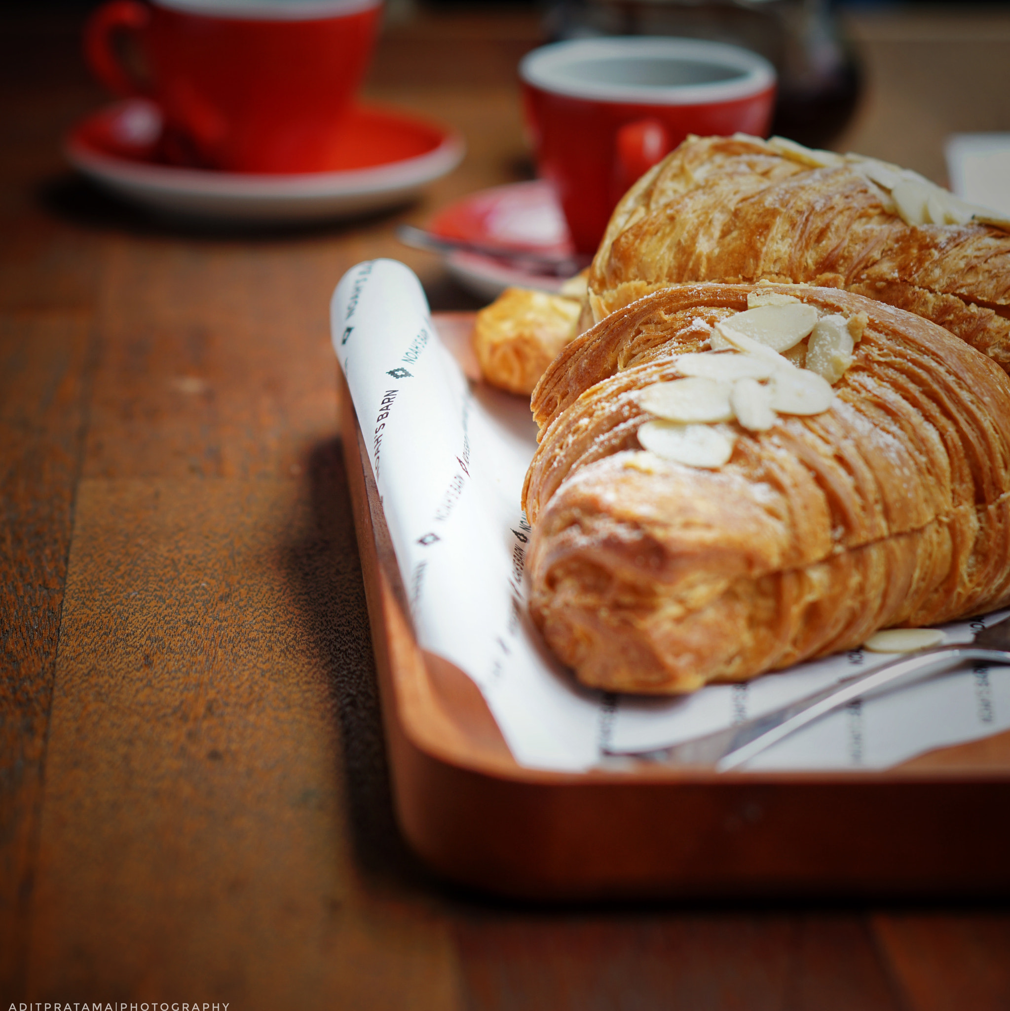 Sony a6000 sample photo. Croissant for breakfast photography