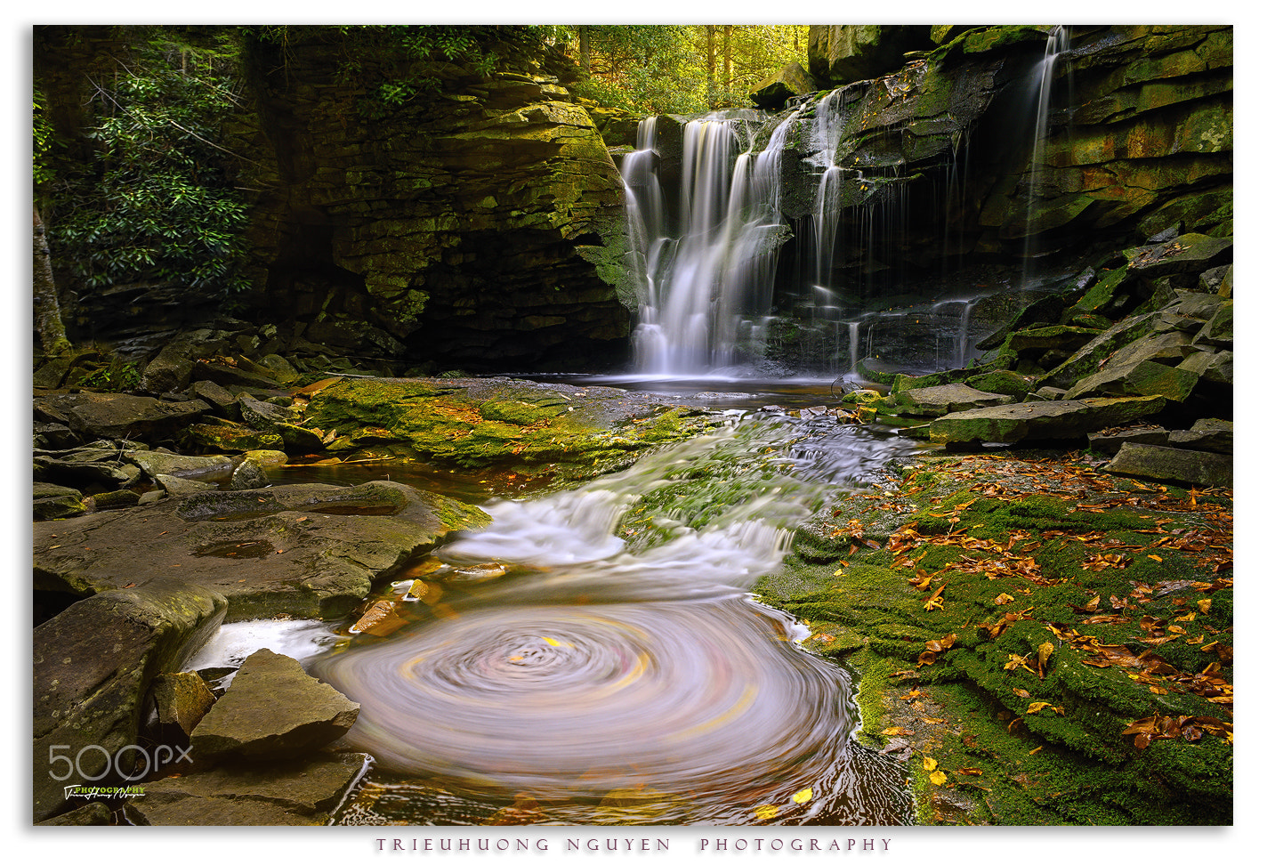 Nikon AF-S Nikkor 17-35mm F2.8D ED-IF sample photo. Elakala falls, wv photography