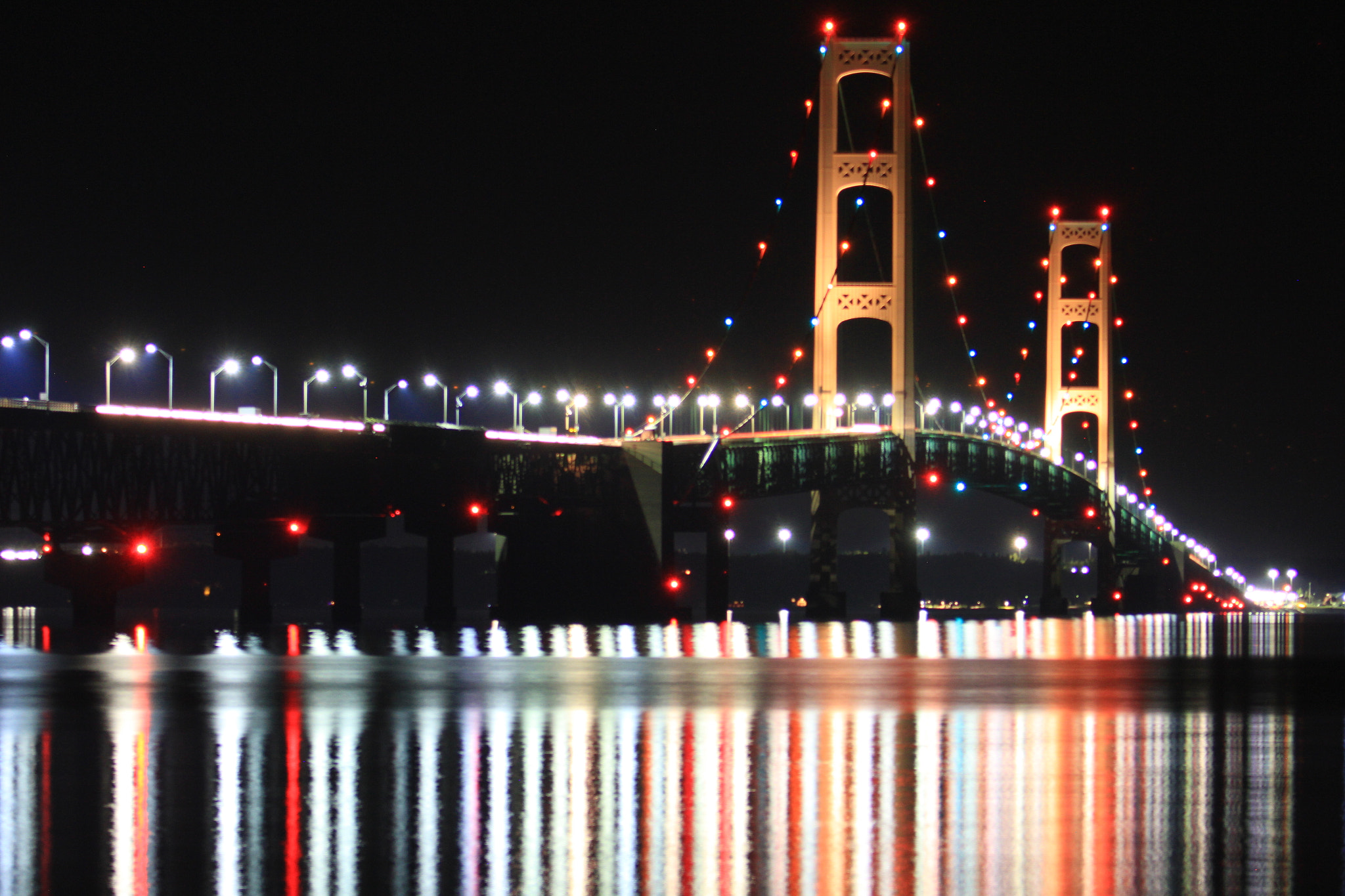 Canon EOS 7D sample photo. Macinac bridge photography