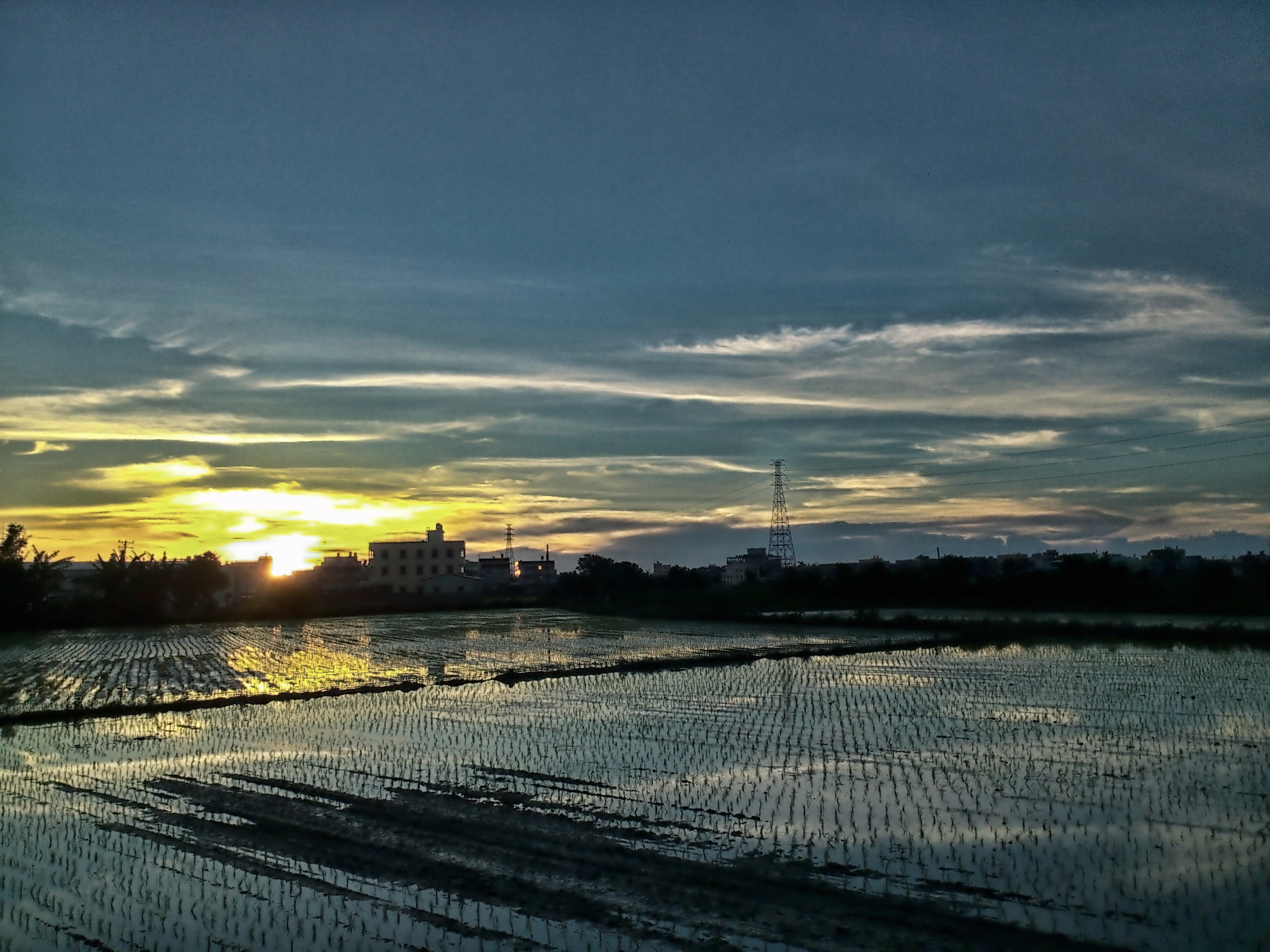 Sony Ericsson Xperia arc S sample photo. Sunset photography