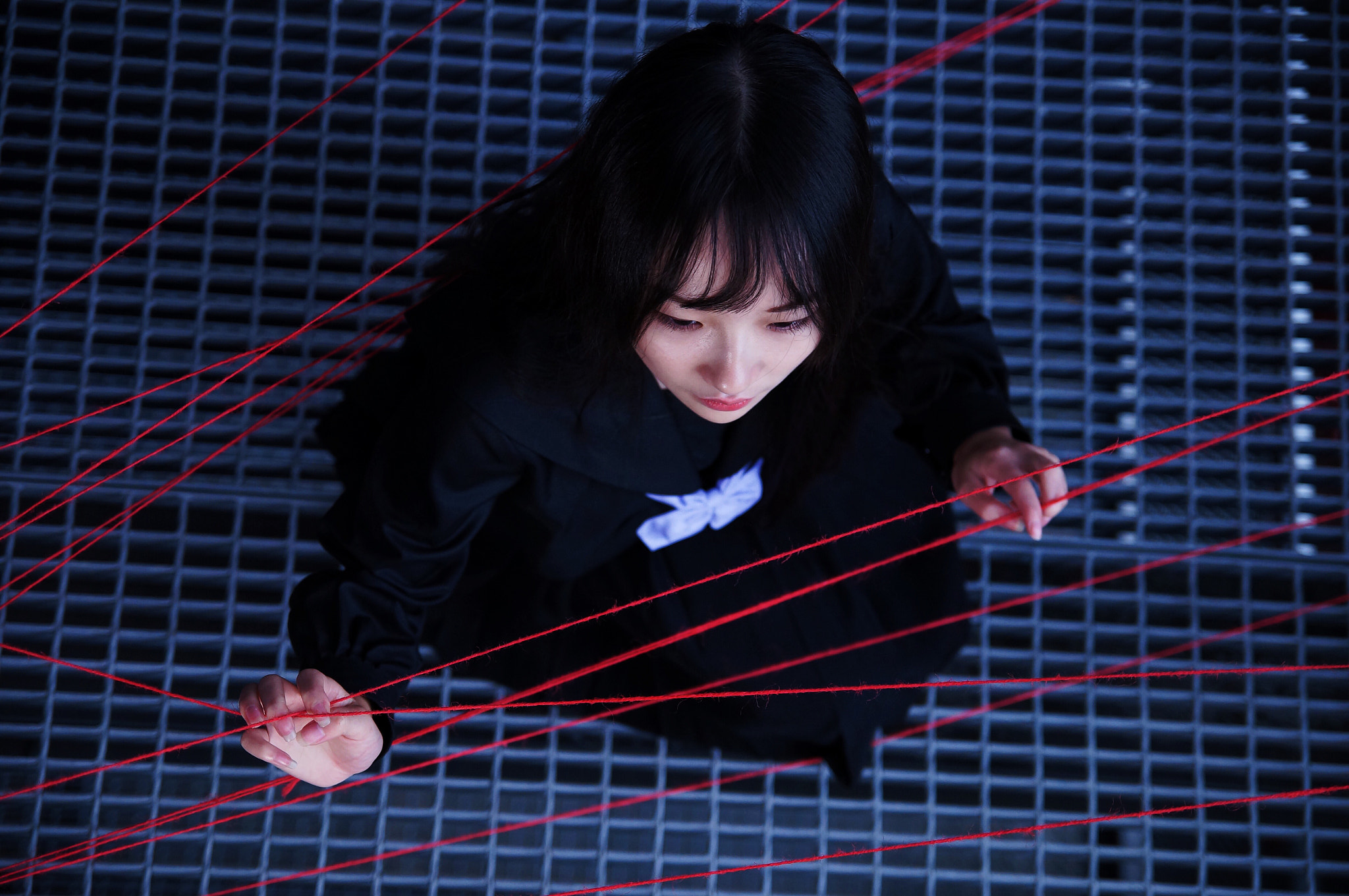 Sony SLT-A57 sample photo. Girl in the web .2 photography
