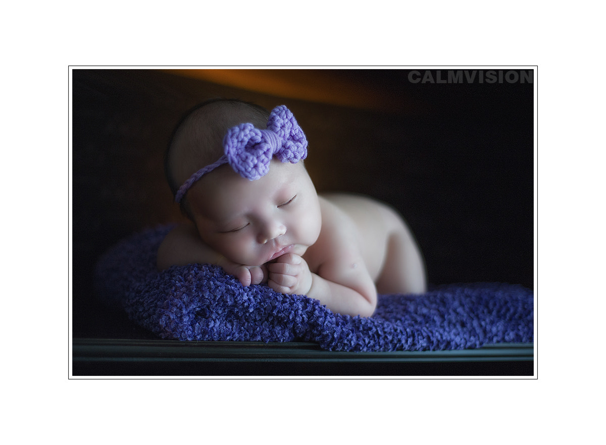 Nikon D3S + Sigma 85mm F1.4 EX DG HSM sample photo. Baby photography