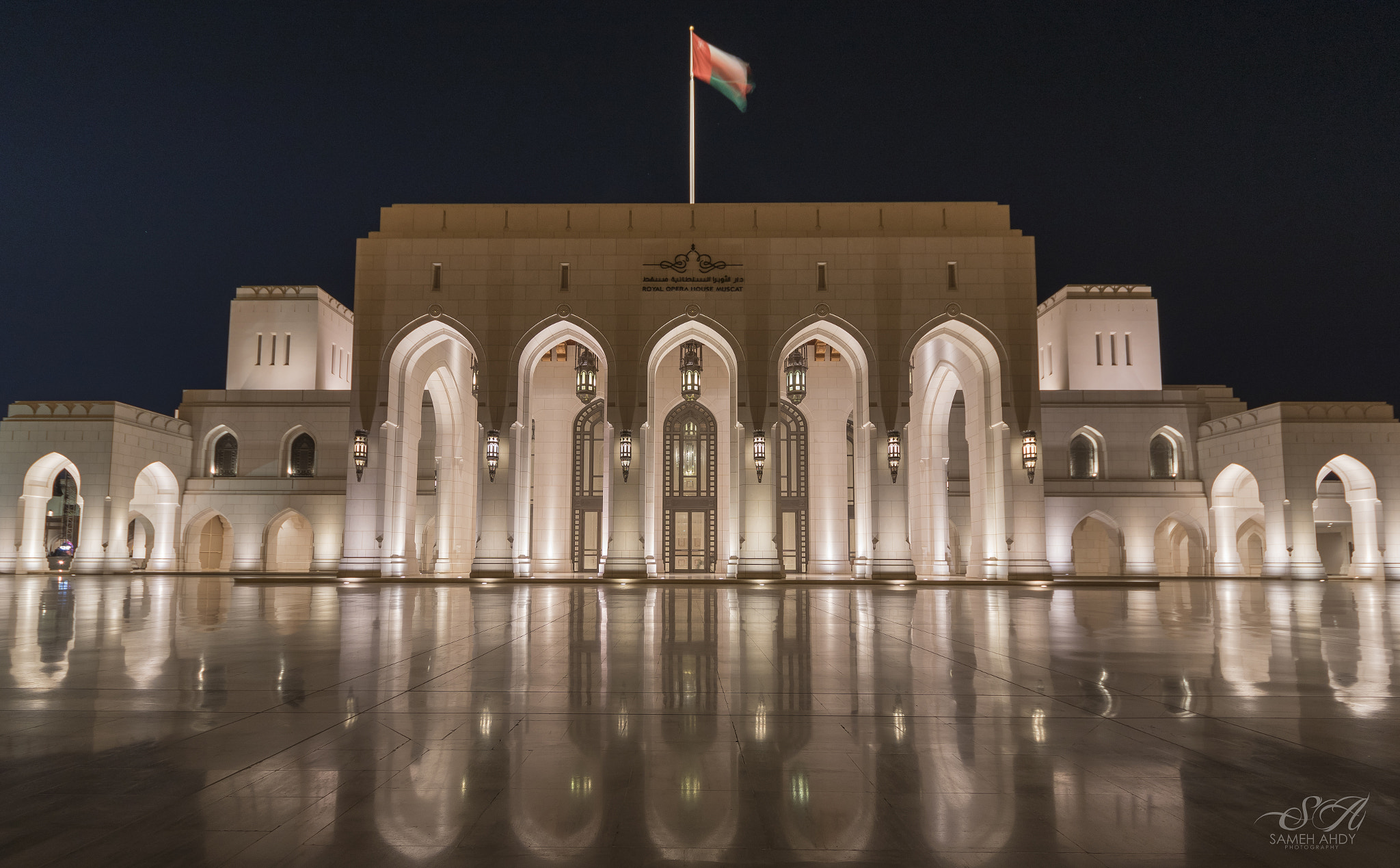 Sigma 8-16mm F4.5-5.6 DC HSM sample photo. Royal opera house muscat photography