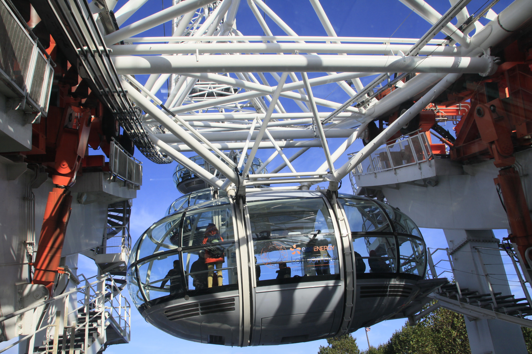Sigma 18-200mm f/3.5-6.3 DC OS sample photo. London eye photography