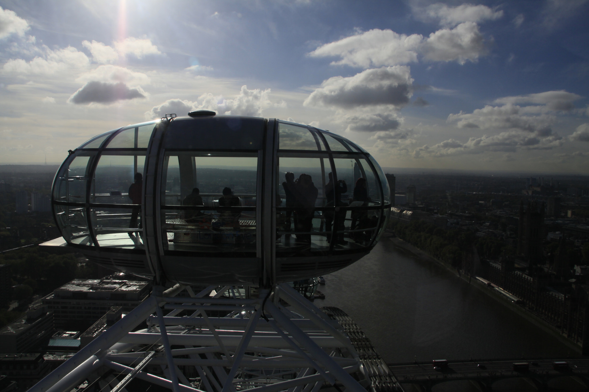 Sigma 18-200mm f/3.5-6.3 DC OS sample photo. London eye photography