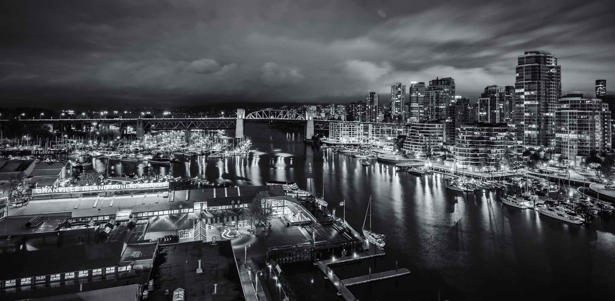 Canon TS-E 17mm F4L Tilt-Shift sample photo. False creek and granville island photography