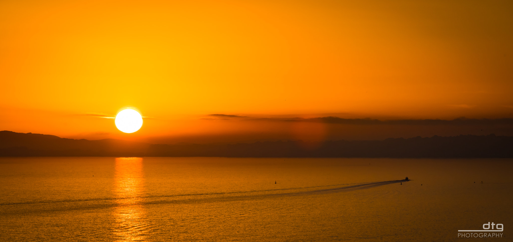 Canon EF 70-200mm F4L USM sample photo. Sunset across the bay photography
