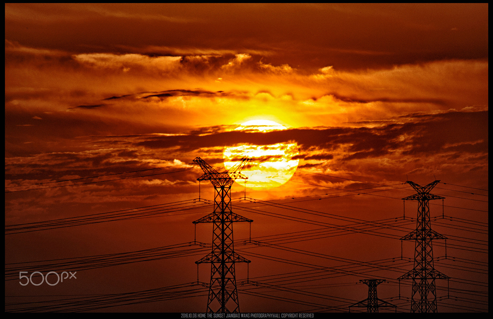 AF Zoom-Nikkor 75-300mm f/4.5-5.6 sample photo. The sunset photography