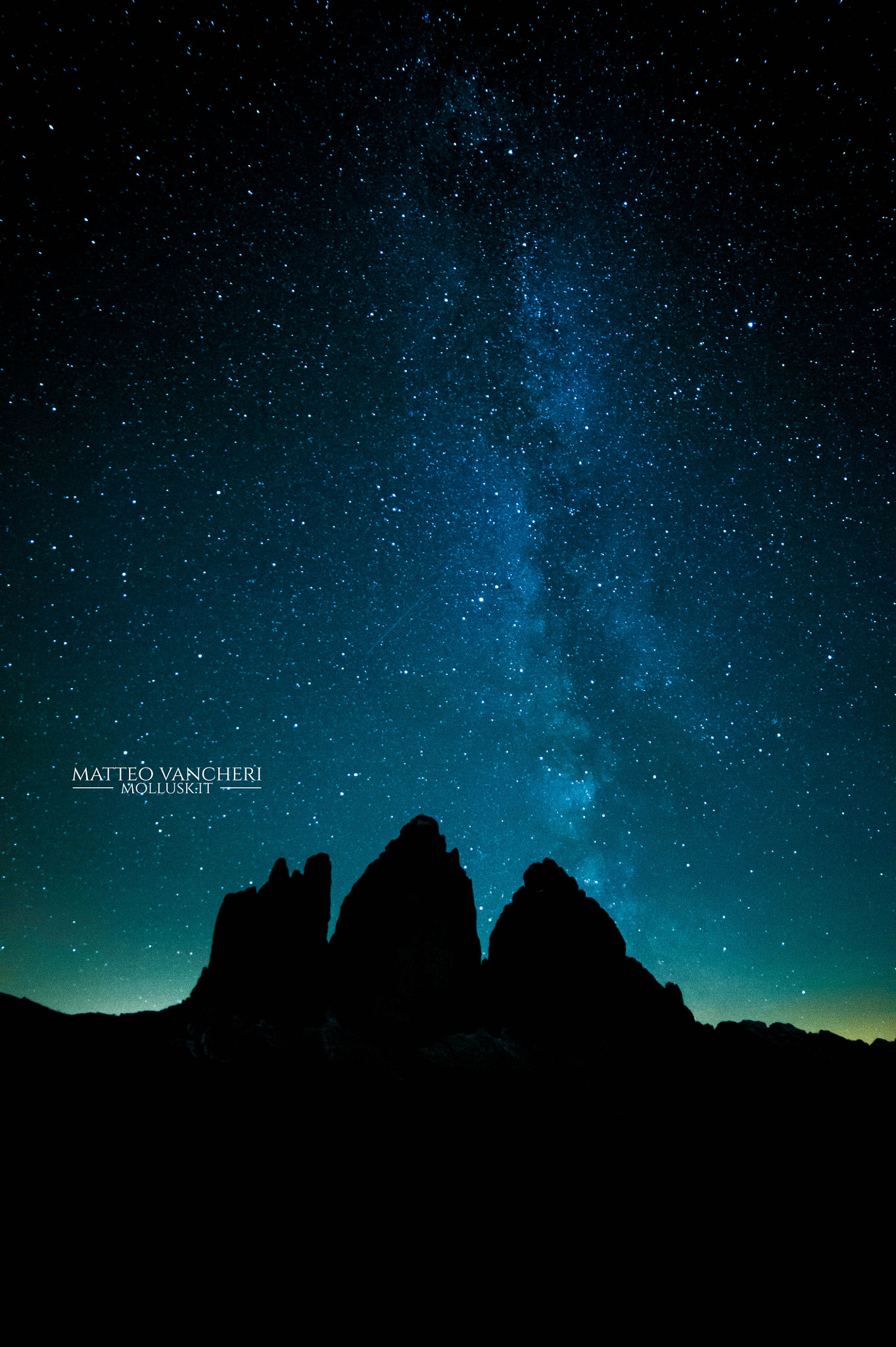 Samyang 14mm F2.8 ED AS IF UMC sample photo. Milky way in 3 cime photography