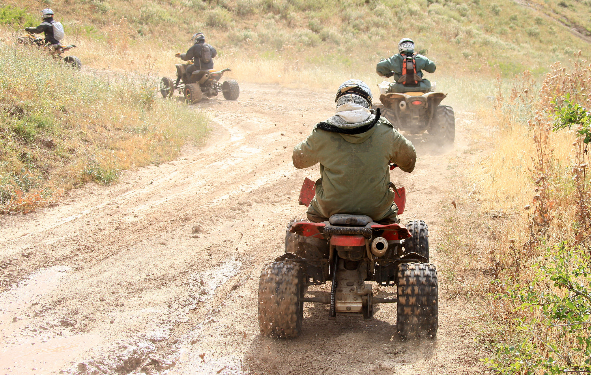 Canon EF 28-300mm F3.5-5.6L IS USM sample photo. Off-road motorcycling photography