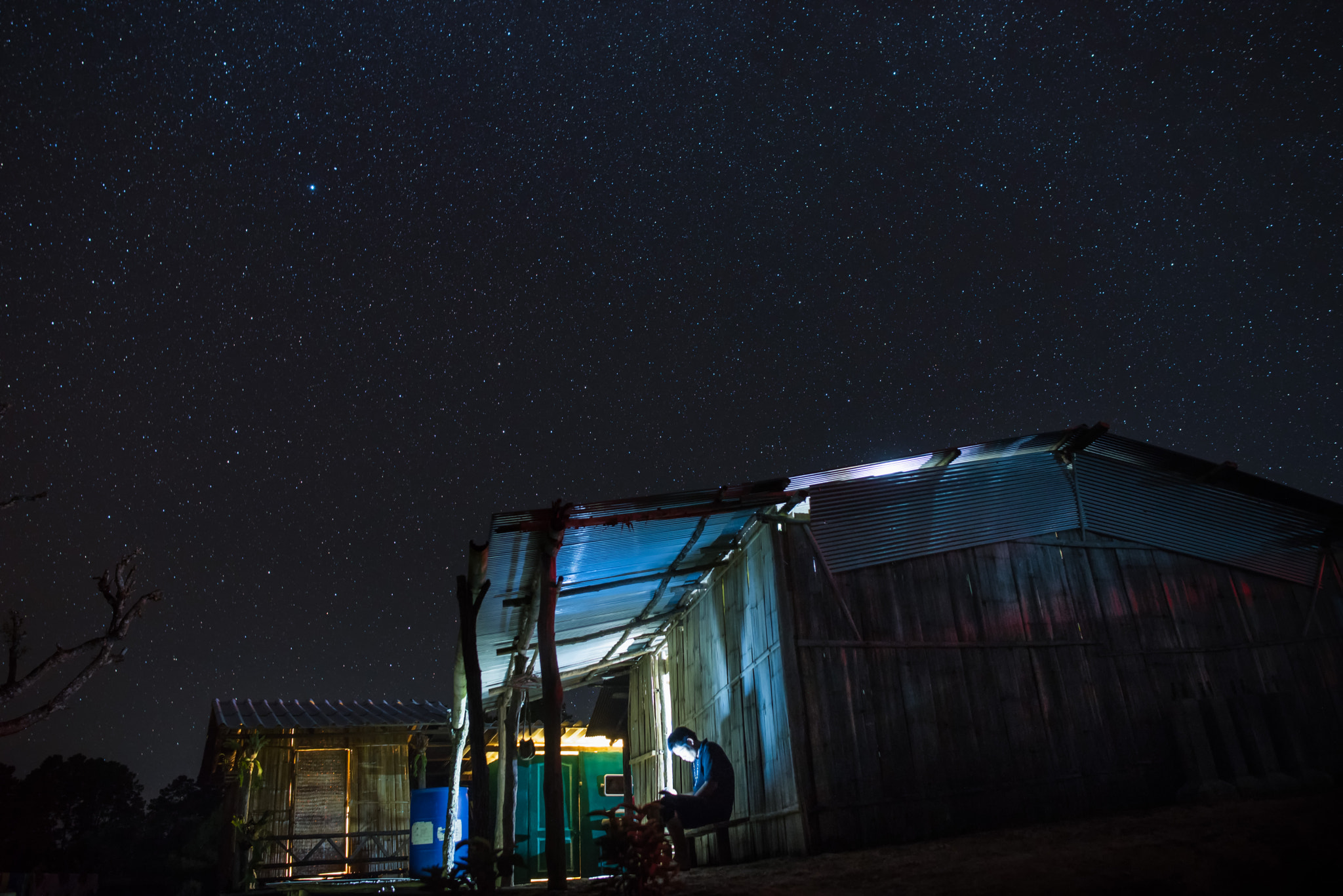Samyang 12mm F2.8 ED AS NCS Fisheye sample photo. Thousand star above you photography