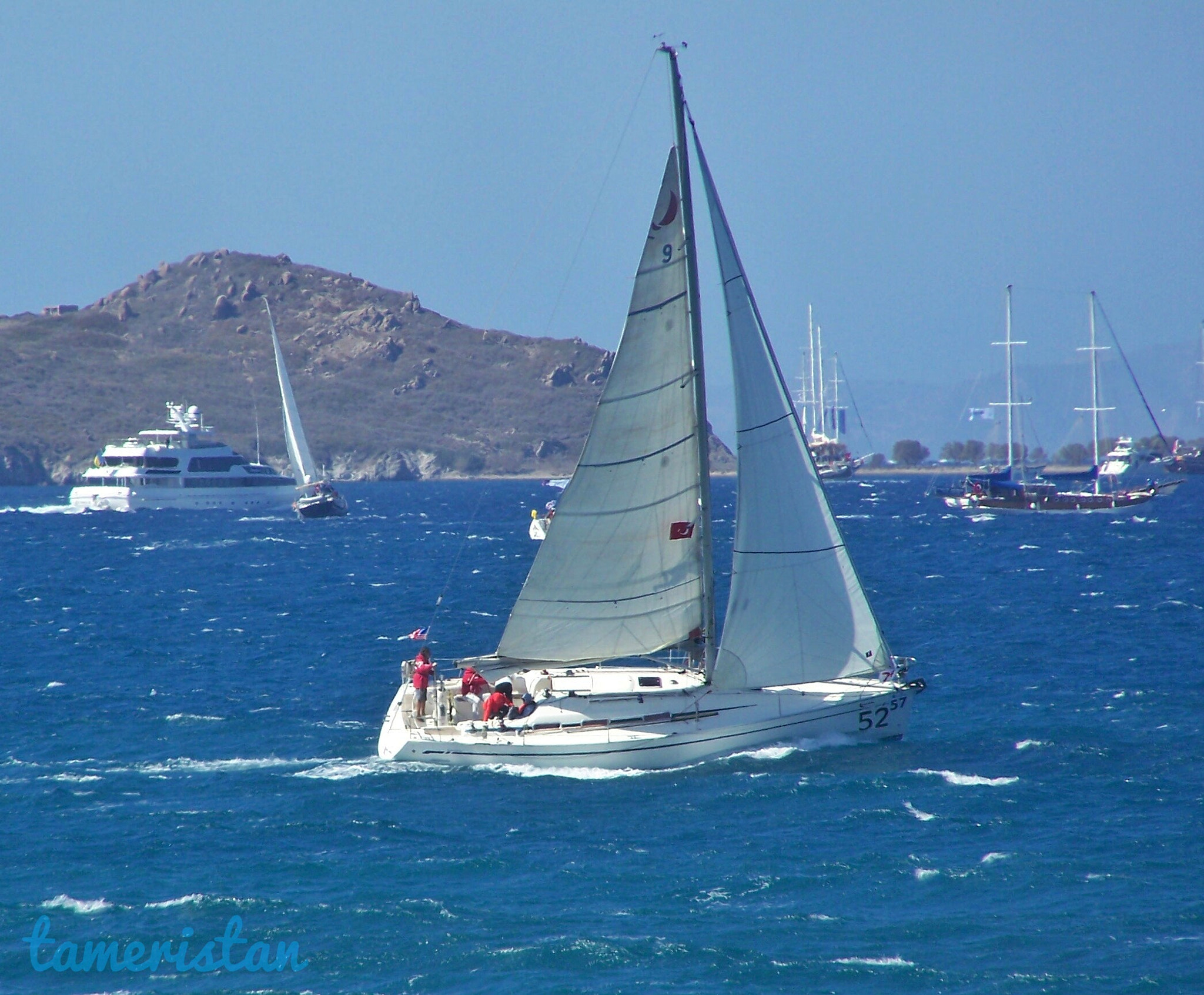 Kodak EASYSHARE Z710 ZOOM DIGITAL CAMERA sample photo. From the bodrum cup regattas 2016. photography