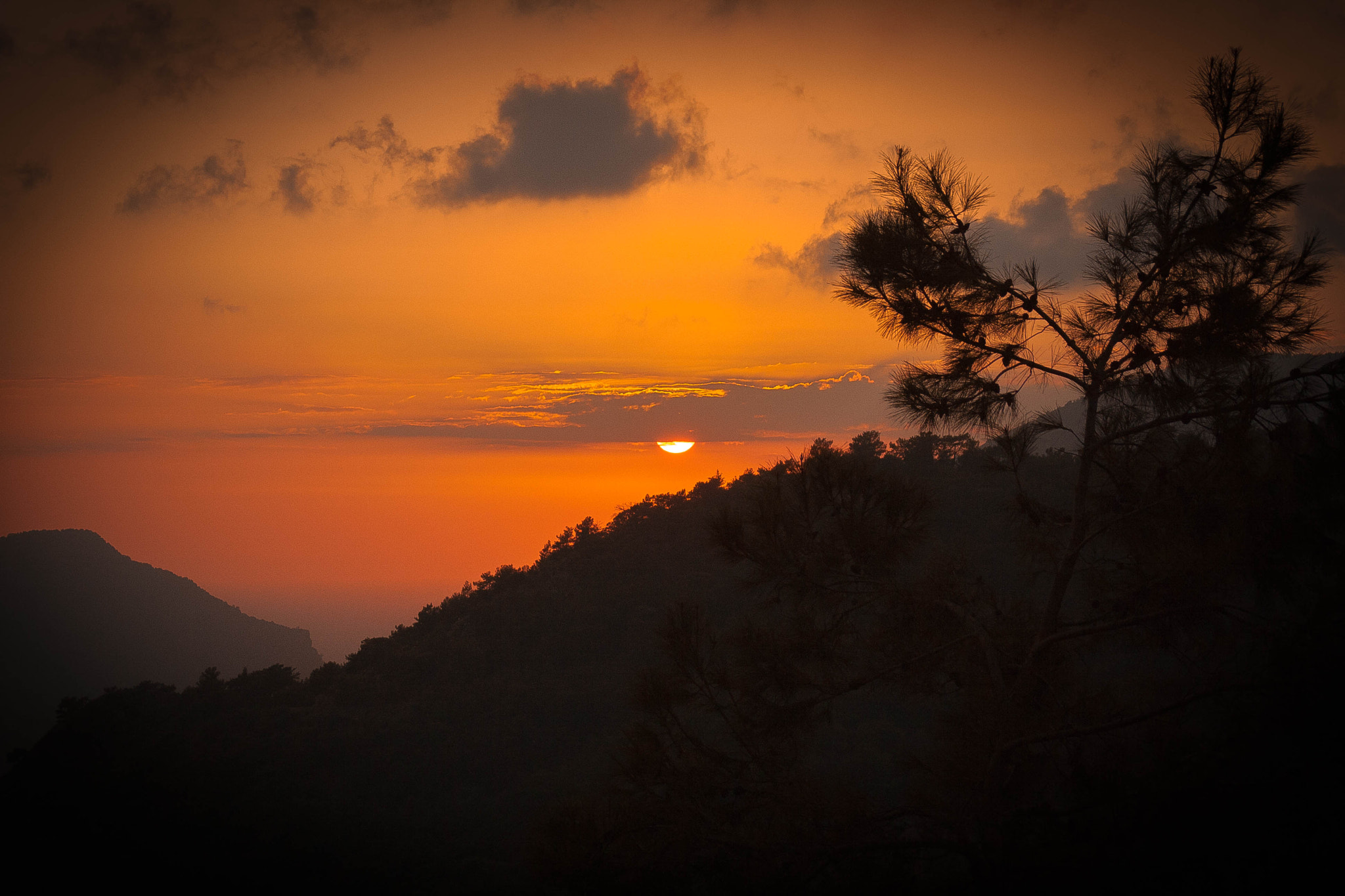 Canon EF 28-80mm f/3.5-5.6 sample photo. Sunset fethiye photography