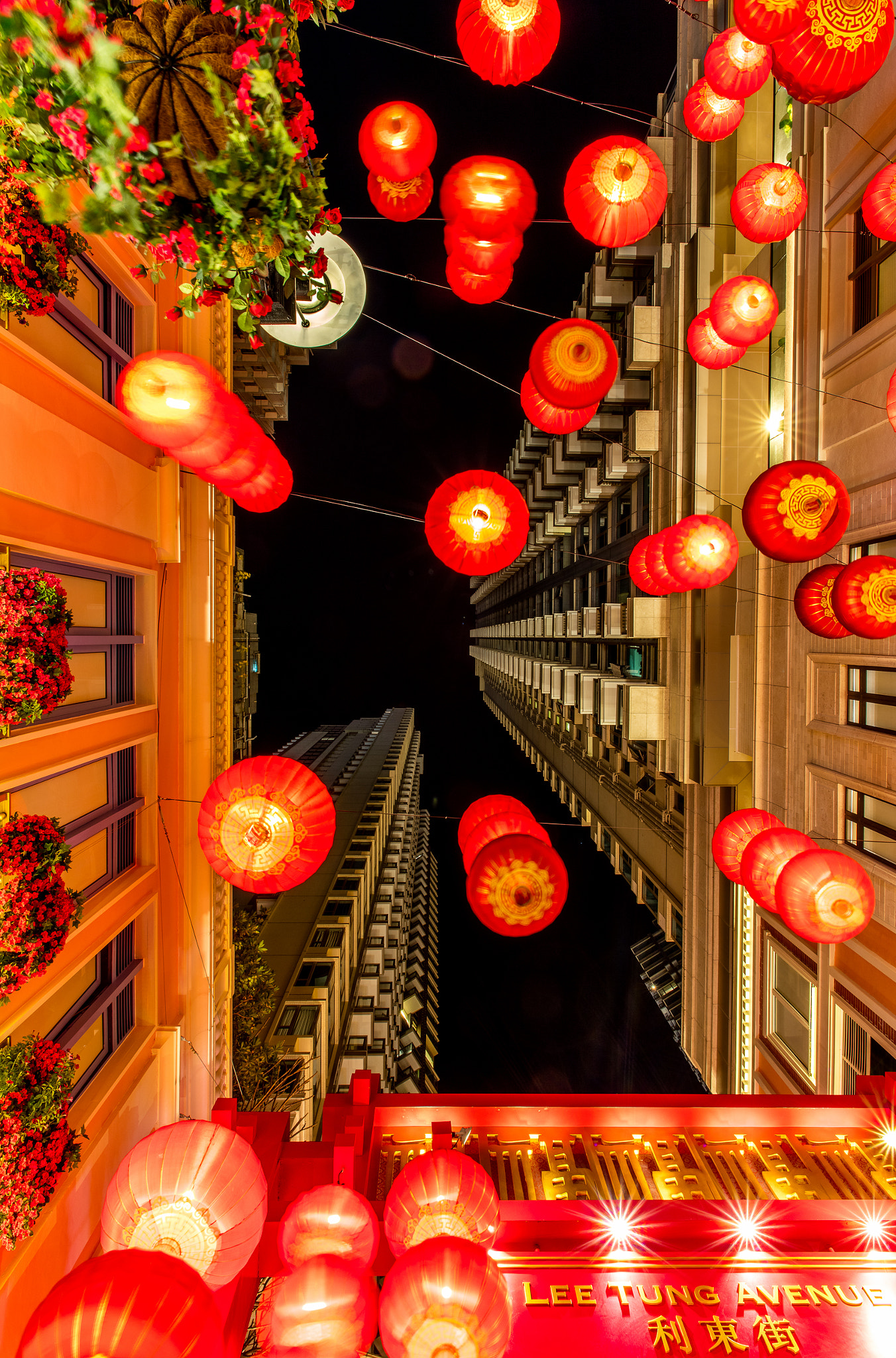 Canon EOS 5DS R sample photo. Red lamps in the lee tung avenue in hongkong photography