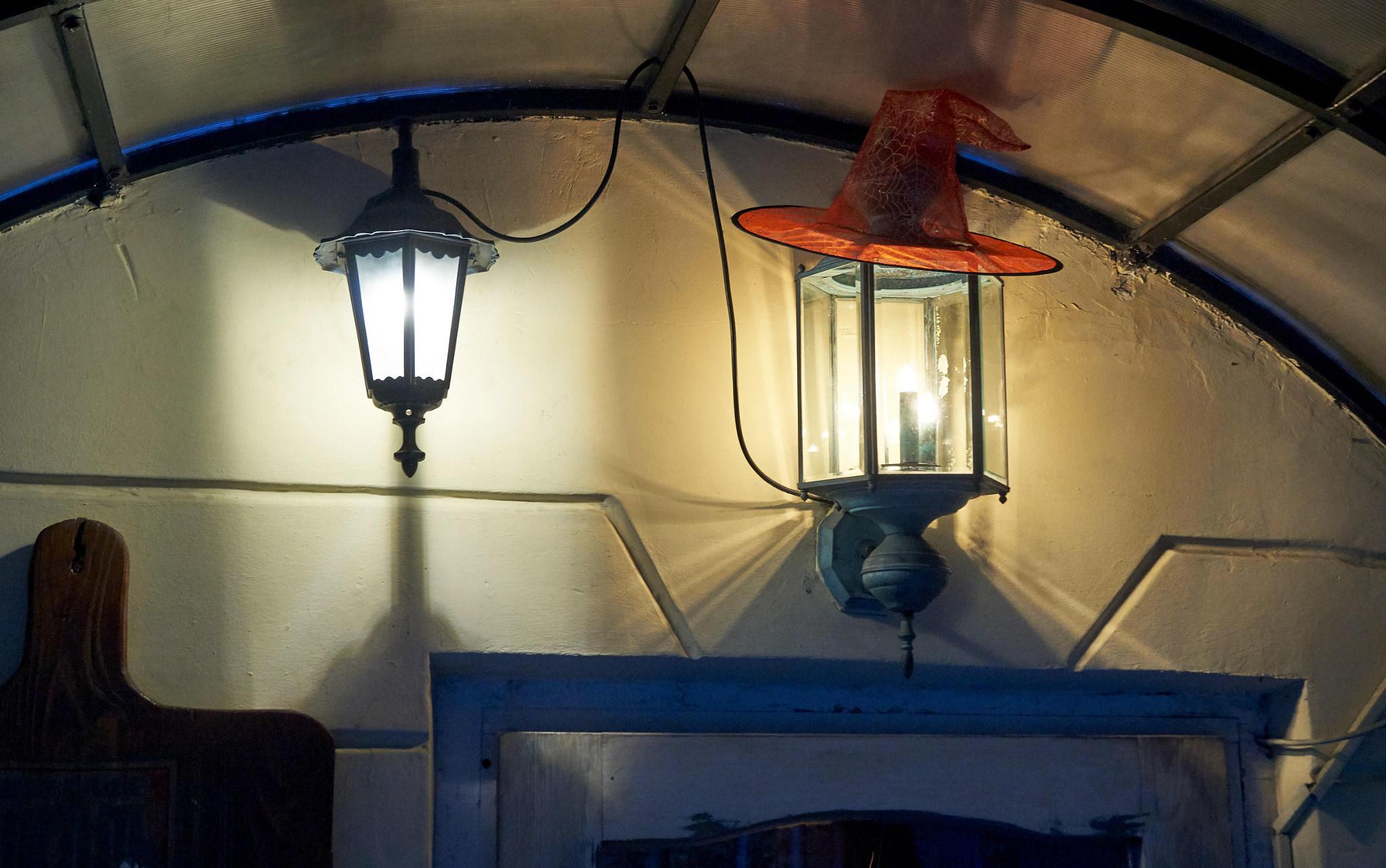 Sony SLT-A37 sample photo. Halloween lamp photography