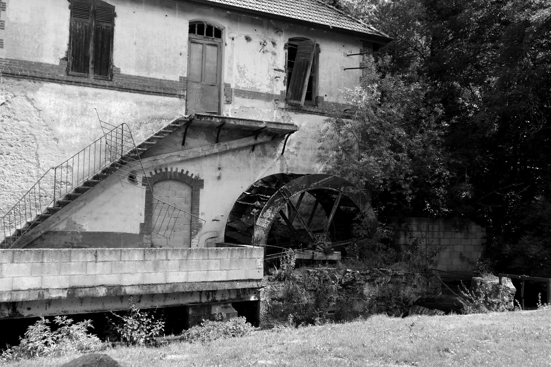 Nikon 1 J3 sample photo. Le vieux moulin photography