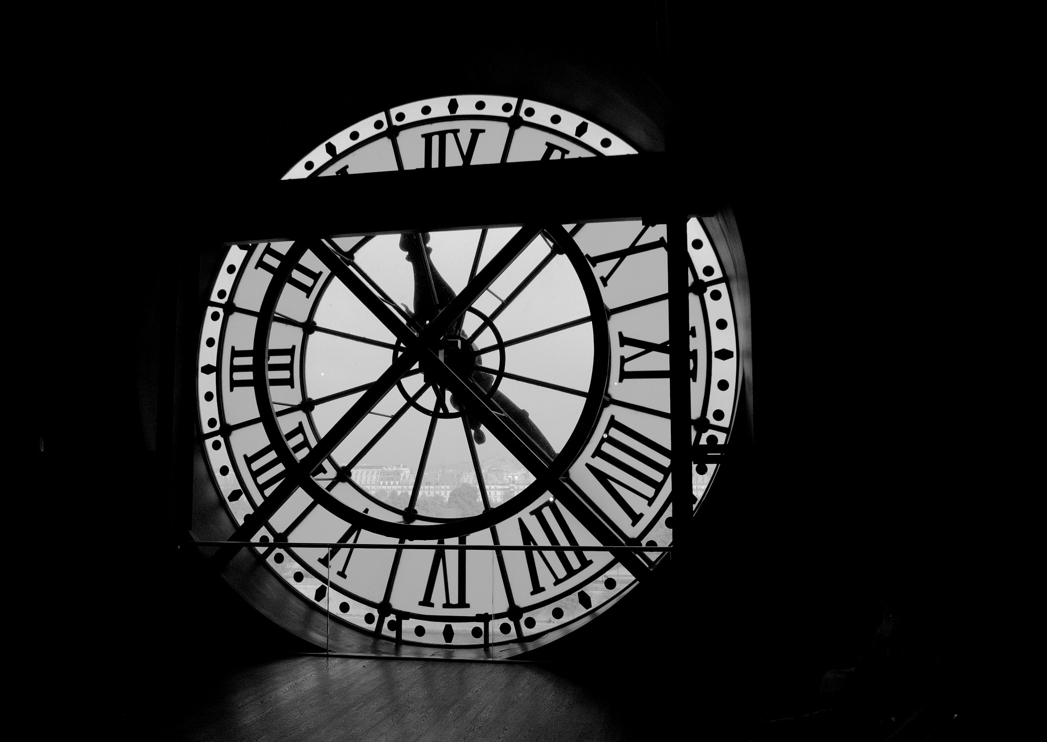 Olympus M.Zuiko Digital ED 14-42mm F3.5-5.6 EZ sample photo. Paris depuis l'horloge du musée d'orsay photography