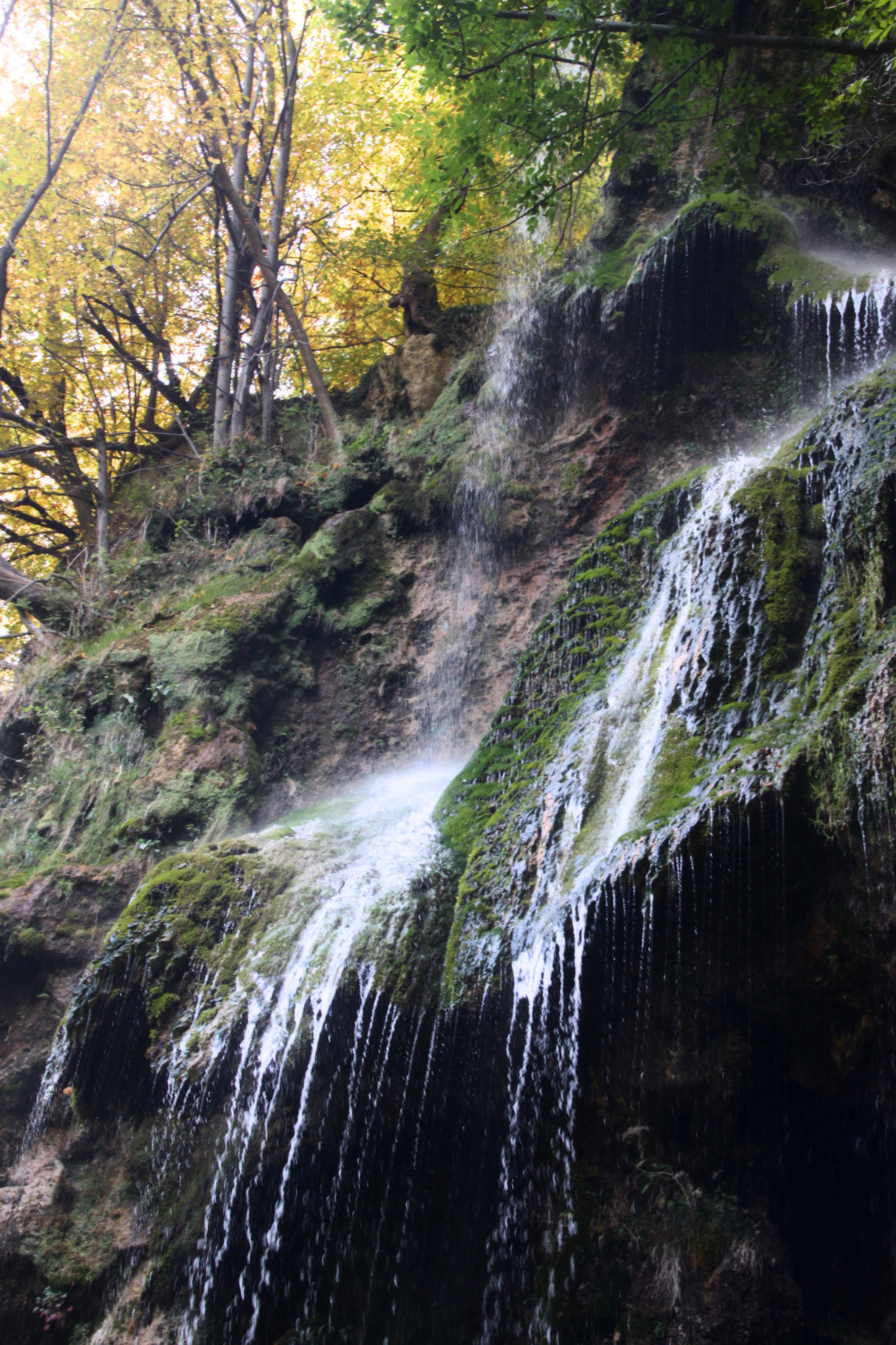 Canon EOS 500D (EOS Rebel T1i / EOS Kiss X3) sample photo. Waterfall bad urach photography
