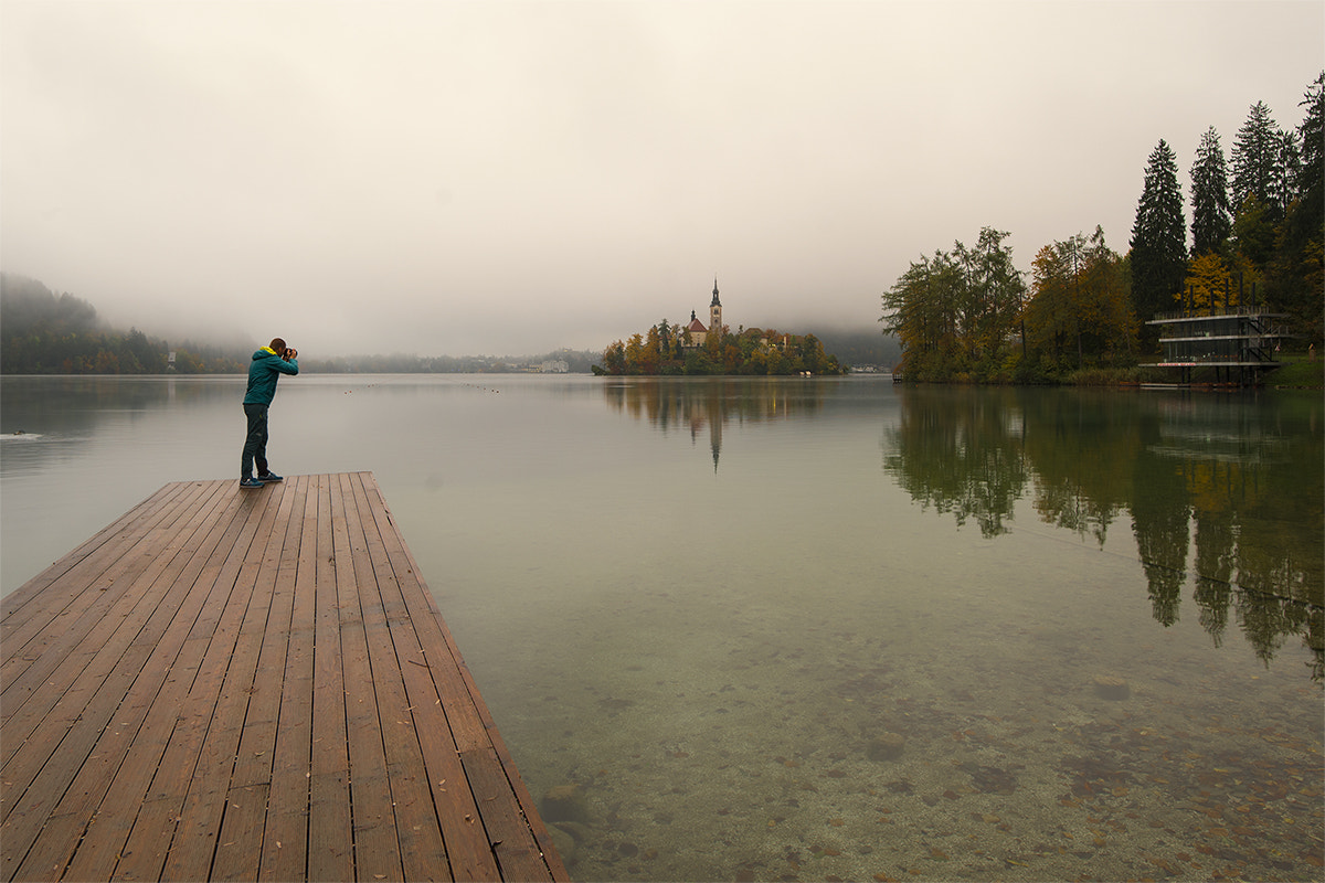 Nikon D4 + Nikon AF-S Nikkor 20mm F1.8G ED sample photo. Lake bled photography