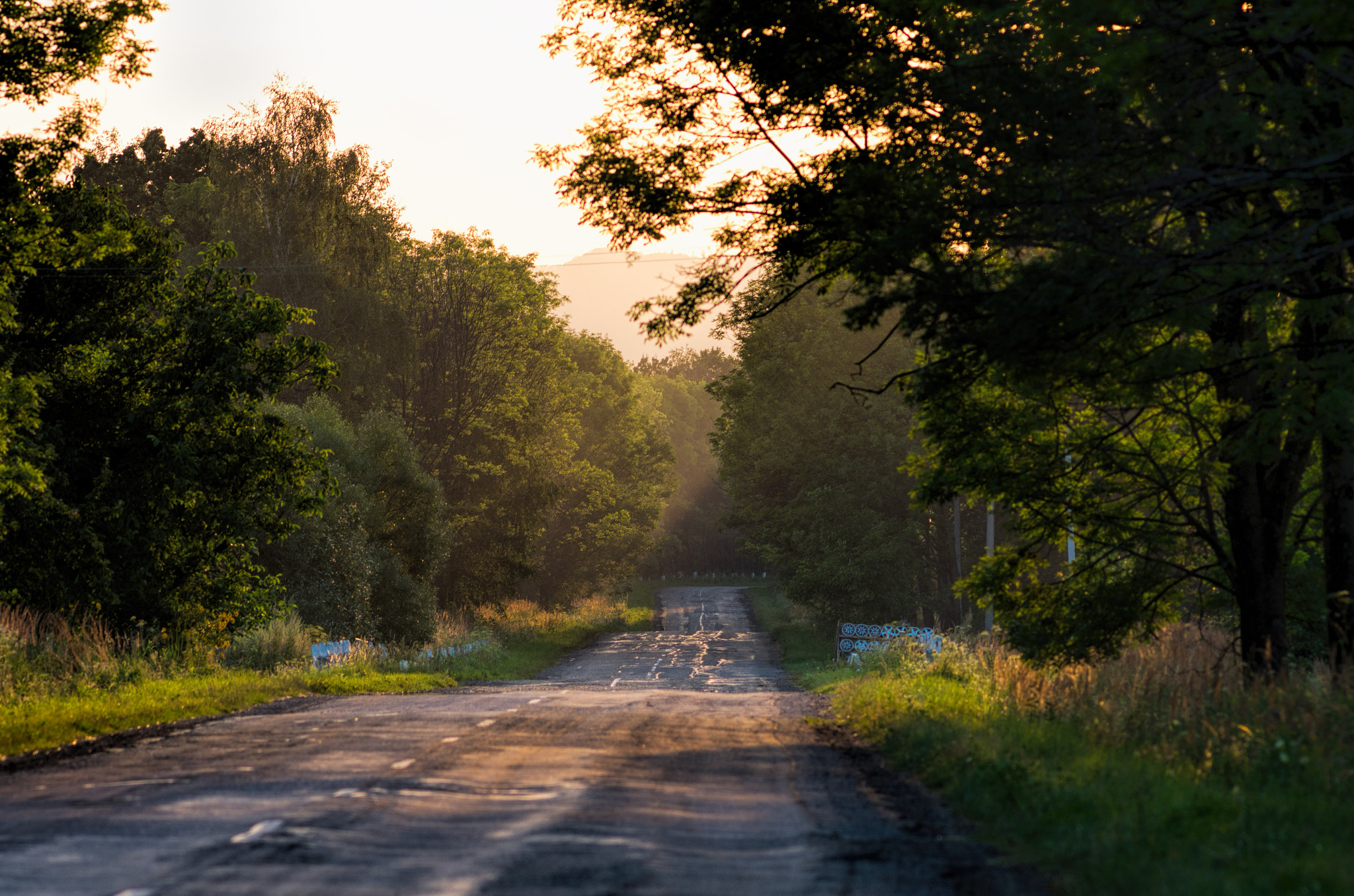 Pentax K-5 IIs sample photo. Just the road... photography