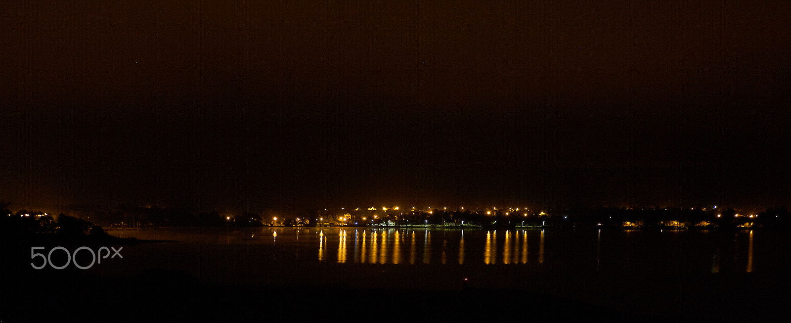 Sigma 8-16mm F4.5-5.6 DC HSM sample photo. Doussard by night photography