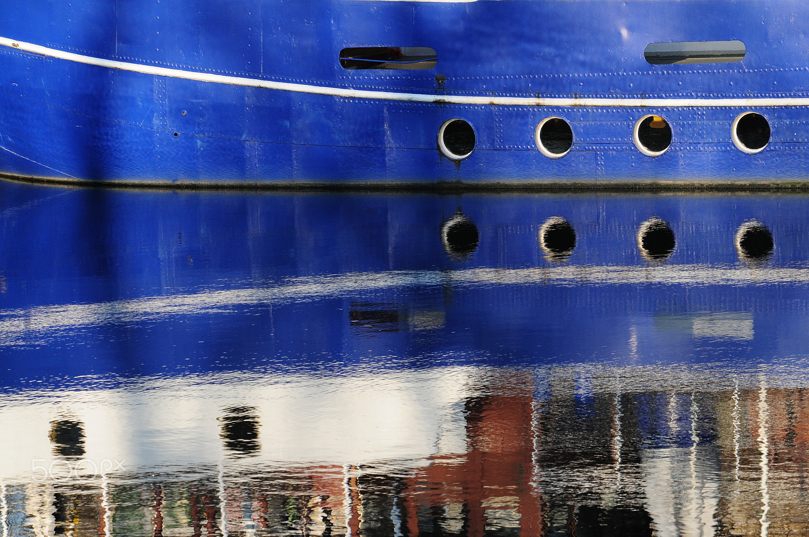 Nikon D300 sample photo. Blue and white photography