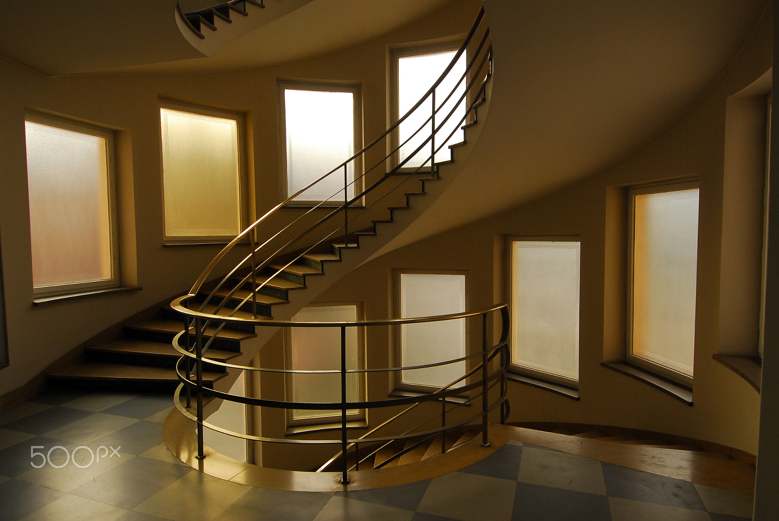 Nikon D200 sample photo. Stairway photography