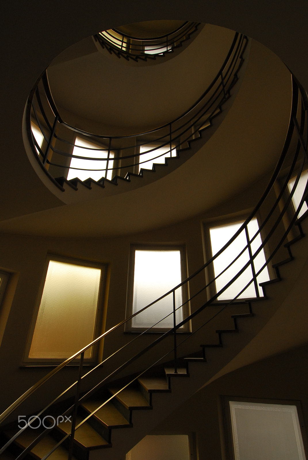 Nikon D200 sample photo. Stairway photography