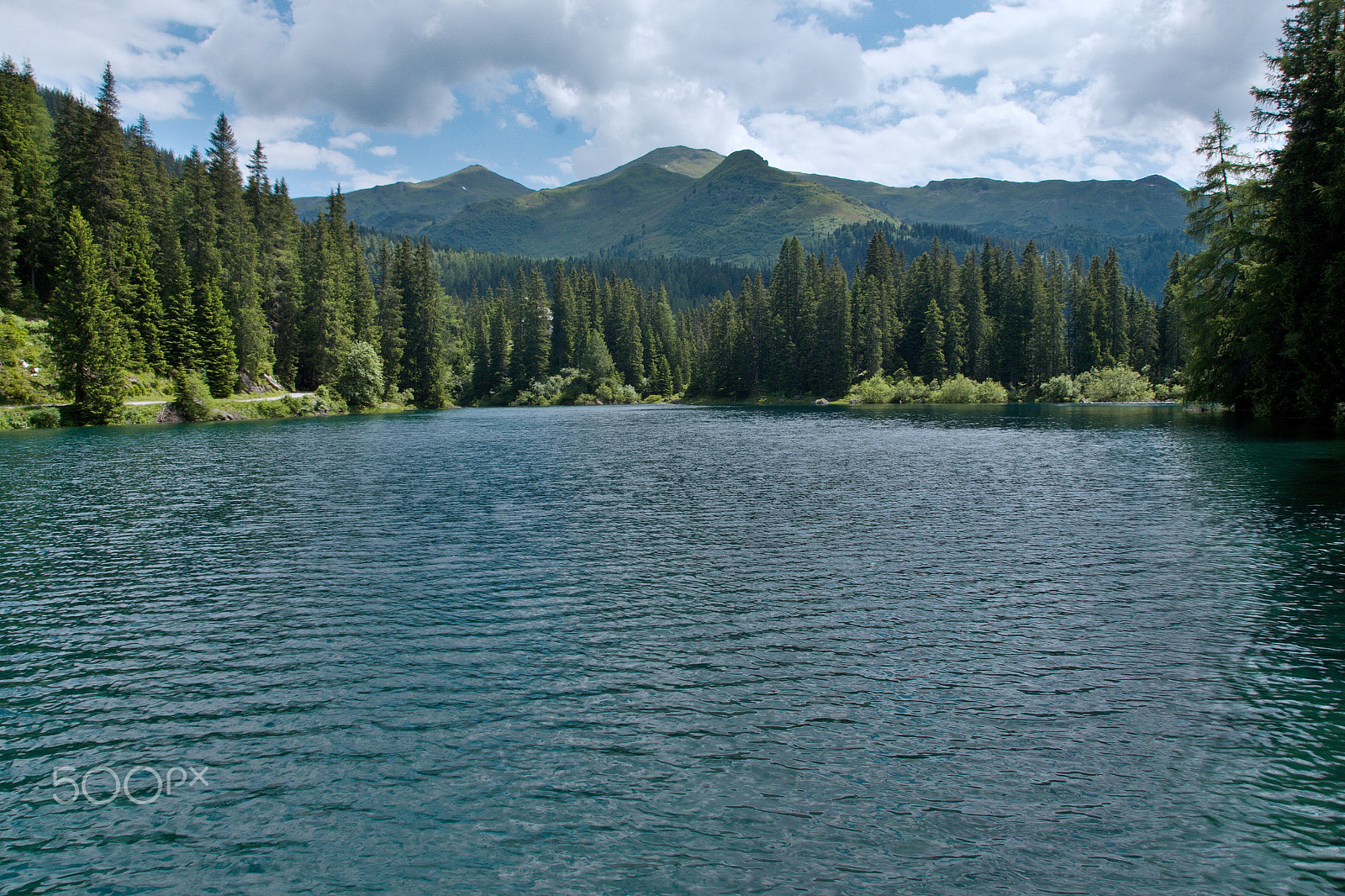 Nikon D80 sample photo. Mountain lake photography
