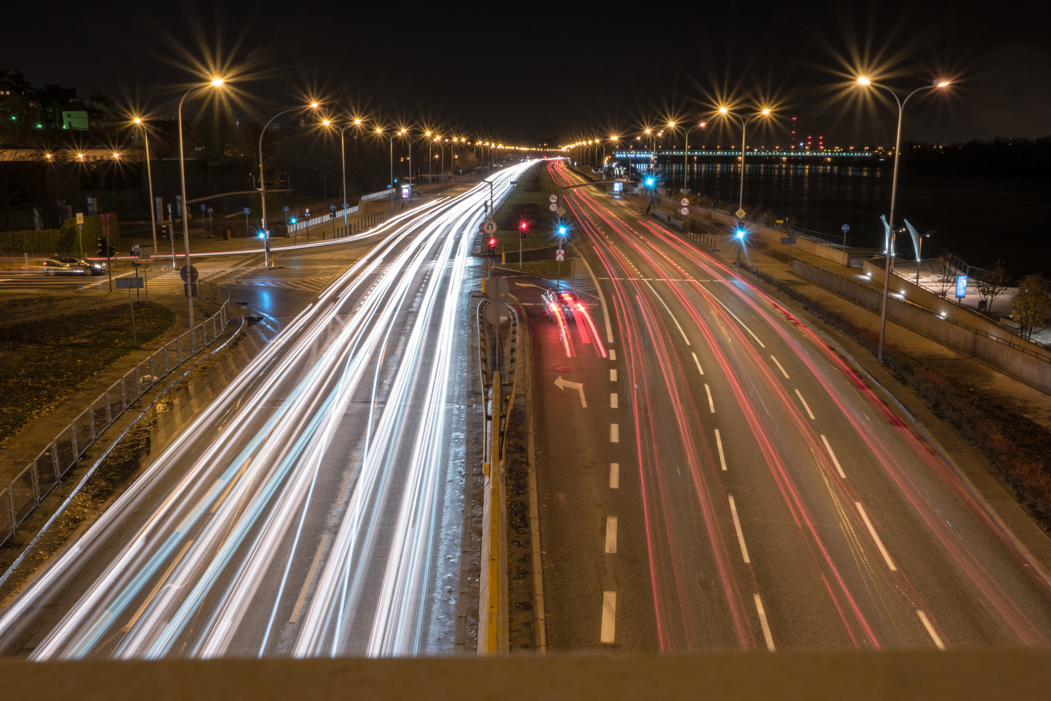 Samsung NX500 sample photo. Wislostrada drive photography