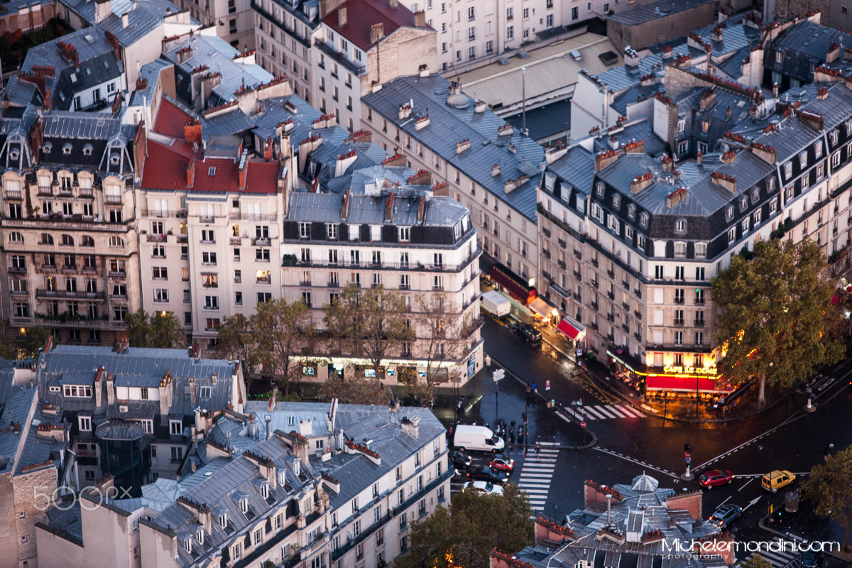 Canon EOS-1Ds Mark III sample photo. Paris in the evening photography
