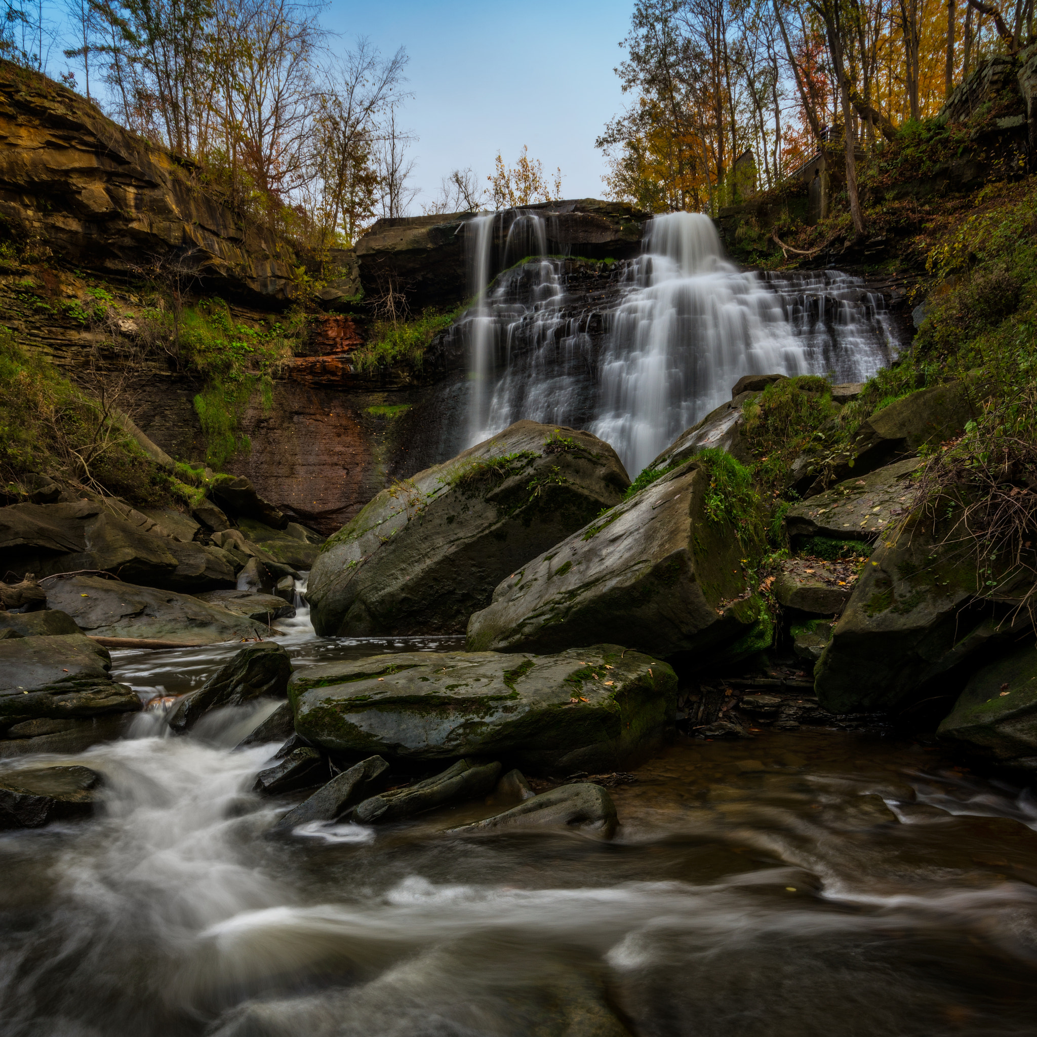 Nikon D610 + Tokina AT-X 17-35mm F4 Pro FX sample photo. Brandywine falls photography