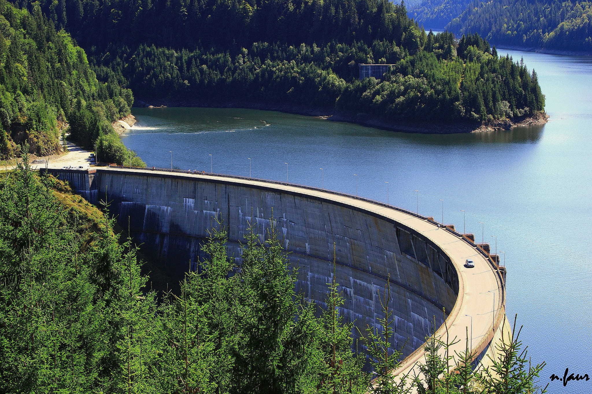 Canon EF 28-135mm F3.5-5.6 IS USM sample photo. Dragan dam, apuseni mountains photography