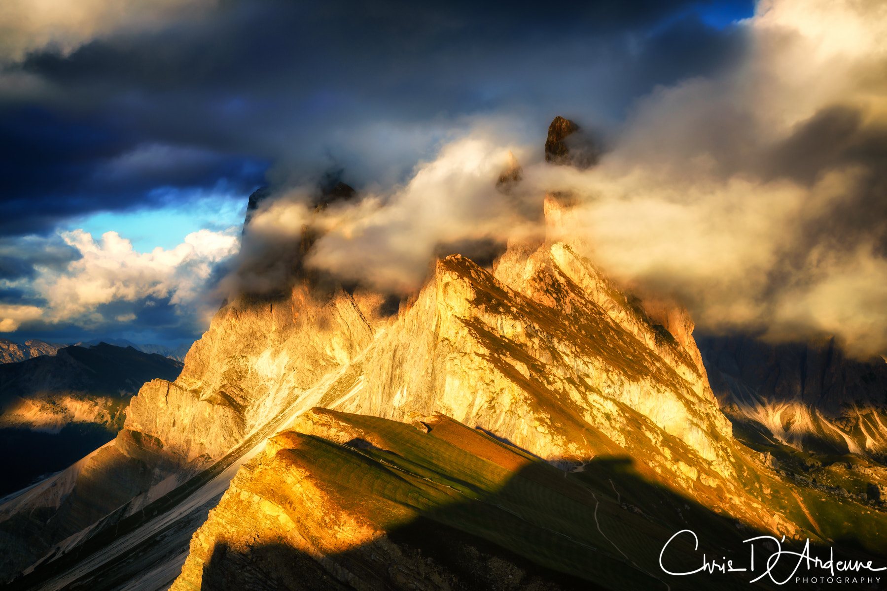 Sony a7R II + Canon EF 24-105mm F4L IS USM sample photo. Forcella di pana sunset photography