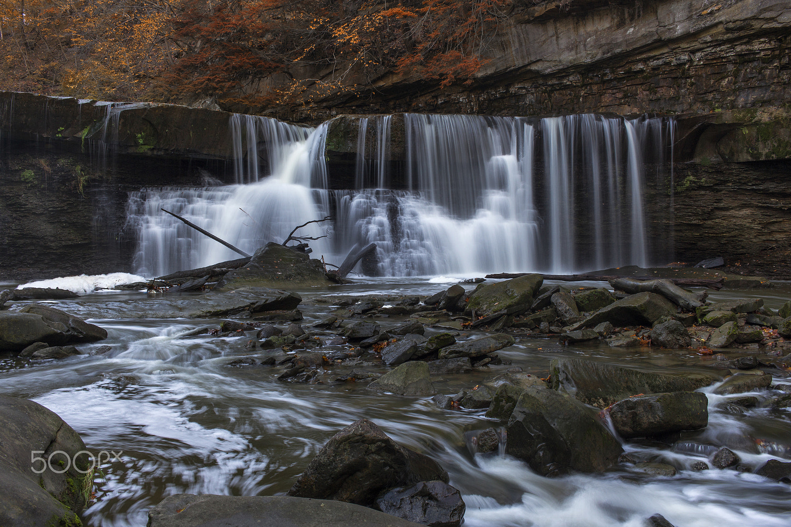 Canon EF-S 24mm F2.8 STM sample photo. The great falls of tinker creek photography