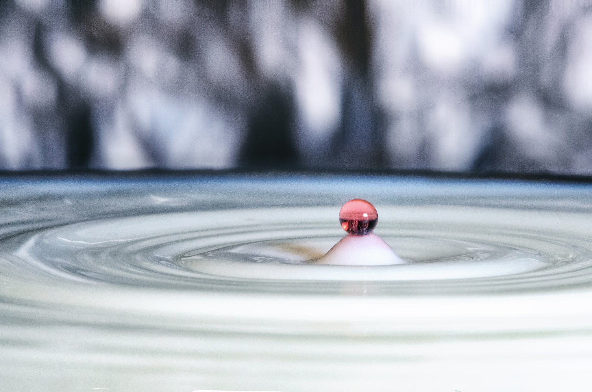 Tokina AT-X Pro 100mm F2.8 Macro sample photo. Red orb photography