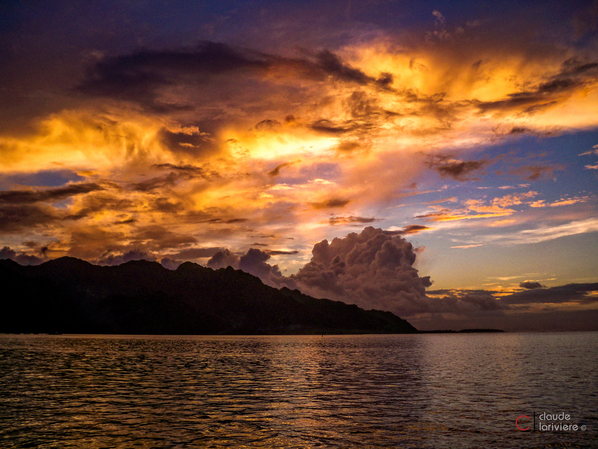 Kodak EasyShare M1033 sample photo. Sunset photography