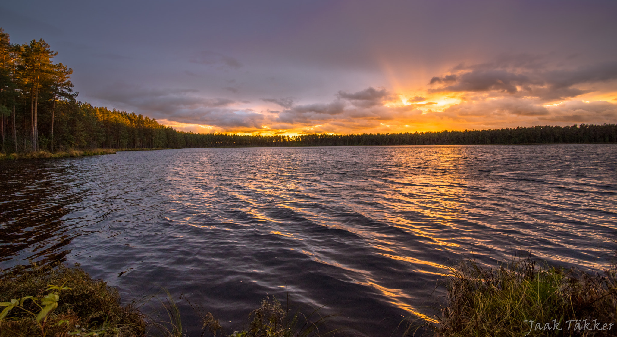 Pentax K-3 sample photo. Burning sky photography
