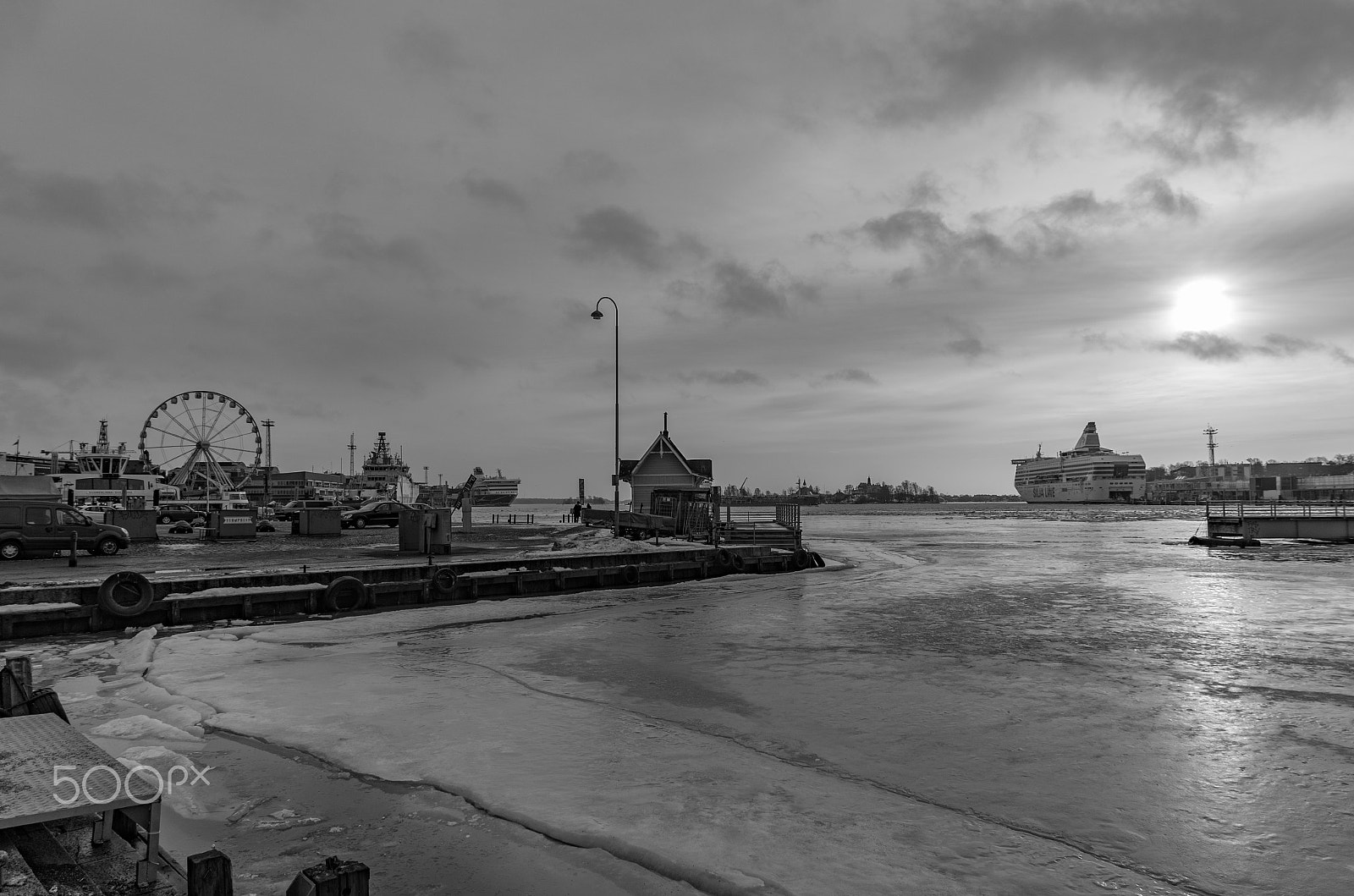Pentax K-5 II sample photo. Helsinki harbor photography