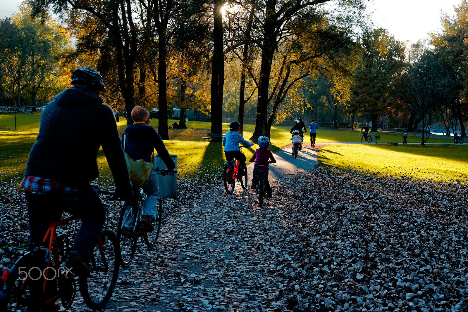 Nikon D750 + AF Zoom-Nikkor 35-70mm f/2.8D sample photo. Autumn biking photography