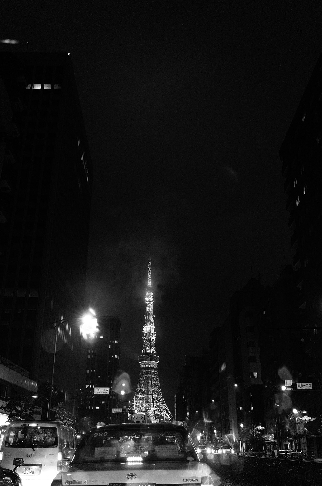 Summicron T 1:2 23 ASPH. sample photo. Tokyo tower photography