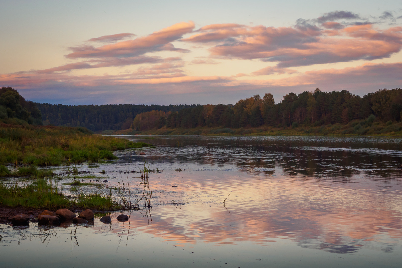 Olympus OM-D E-M10 sample photo. Sunset on the volga photography