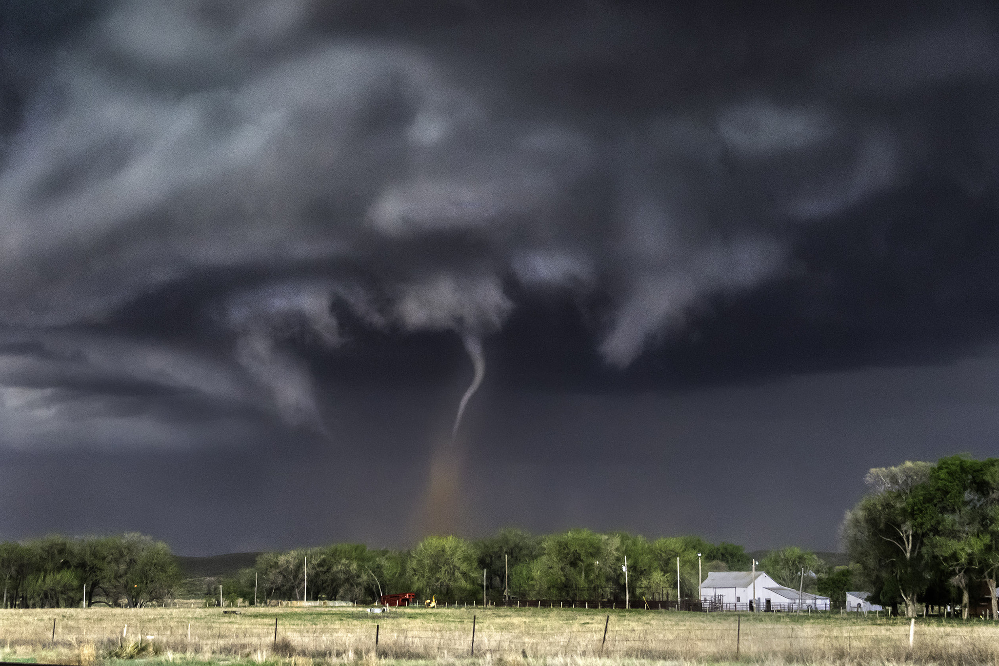 Nikon D5 + Nikon AF-S Nikkor 28-300mm F3.5-5.6G ED VR sample photo. High plains tornado photography