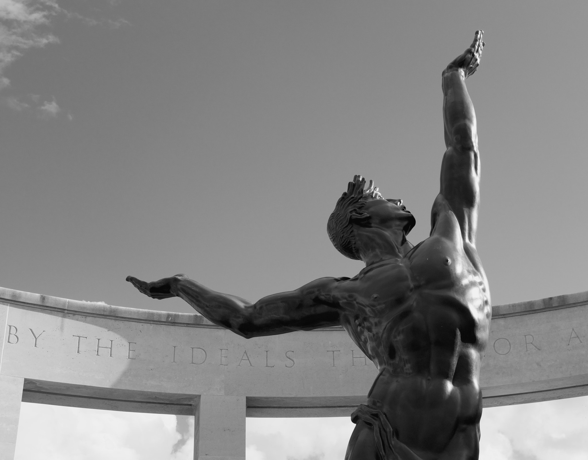 Fujifilm X-M1 + Fujifilm XF 35mm F2 R WR sample photo. Normandy american cemetery photography