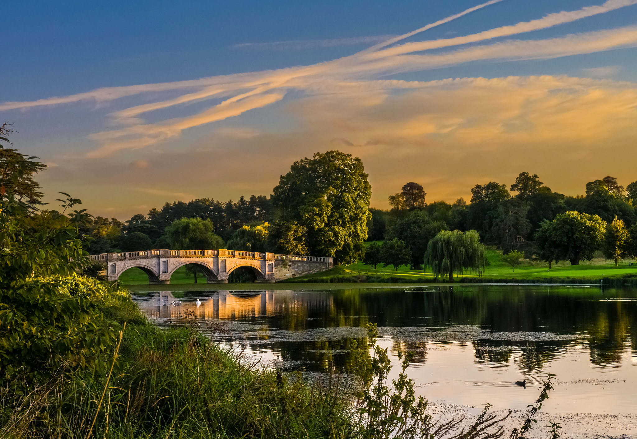 Panasonic Lumix DMC-GX1 sample photo. The bridge at brocket hall photography