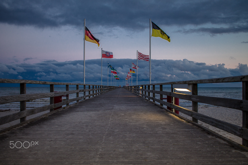 Canon EF-S 24mm F2.8 STM sample photo. Seebrücke photography